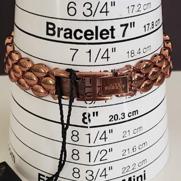 Akribos XXIV Women's AK 839 Watch 34mm Swarovski Crystals Rose Gold Bracelet‎ - Picture 4 of 10